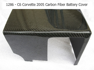 C6 Corvette 2005 Only, Custom Made Battery Cover, Hydrocarboned Finishes